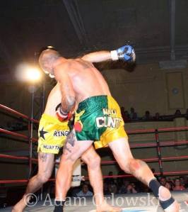 Check out the monicker on the shorts